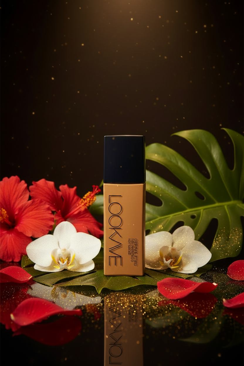 Fond de Teint Liquide LOOKME — Haute Couverture & Tenue 24H