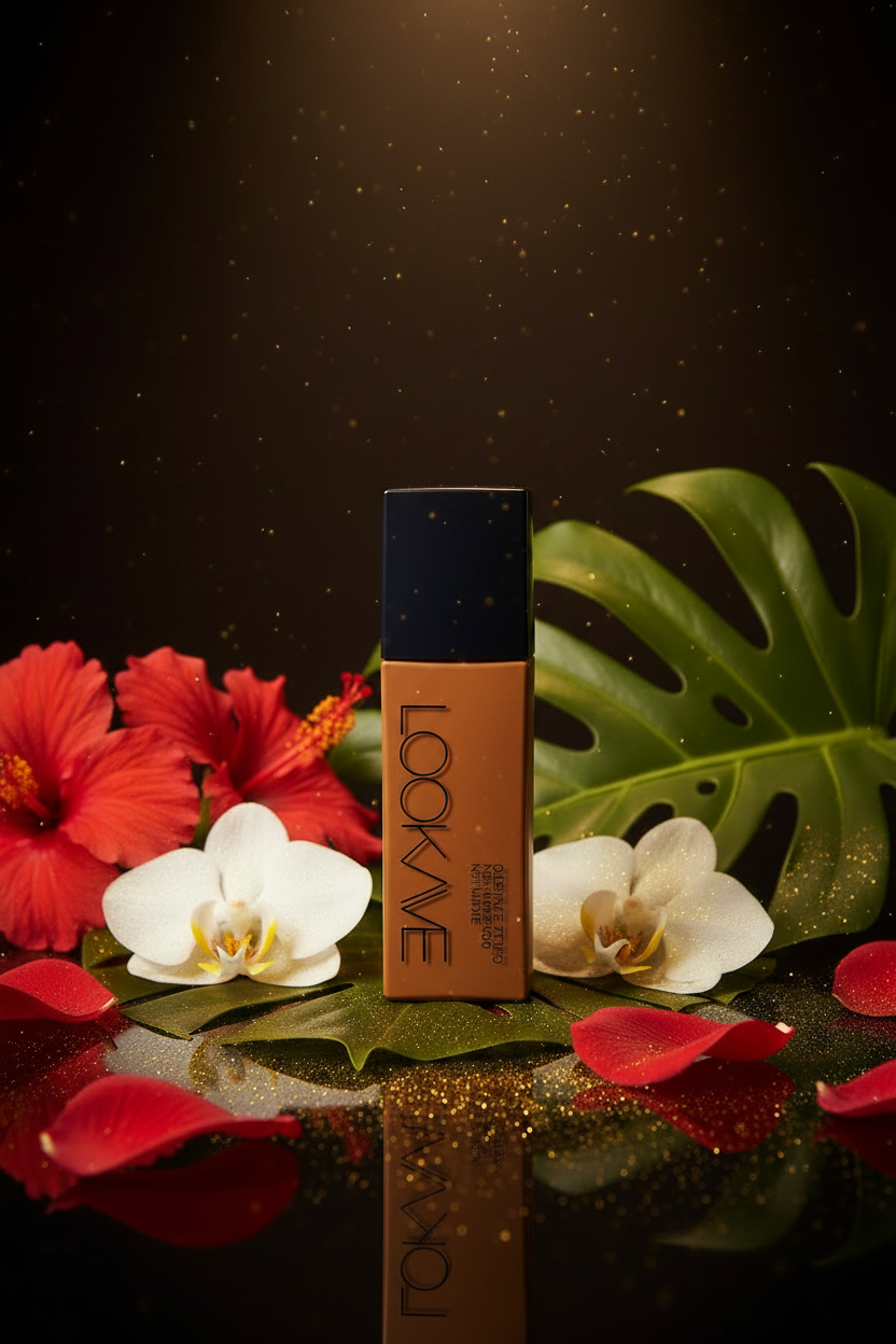 Fond de Teint Liquide LOOKME — Haute Couverture & Tenue 24H