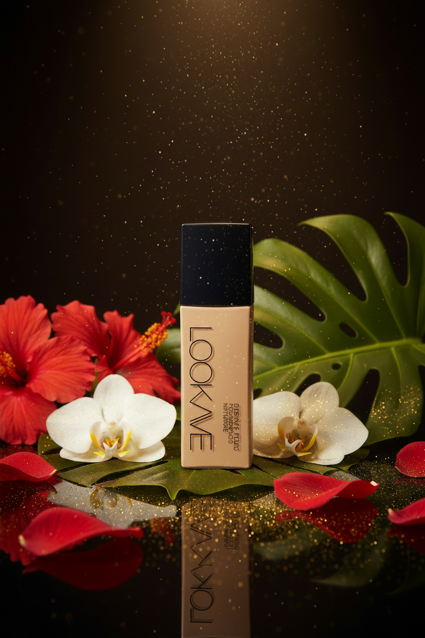 Fond de Teint Liquide LOOKME — Haute Couverture & Tenue 24H