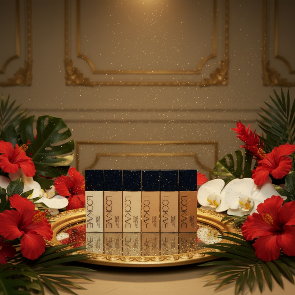 5 flacons hibiscus glamour mat